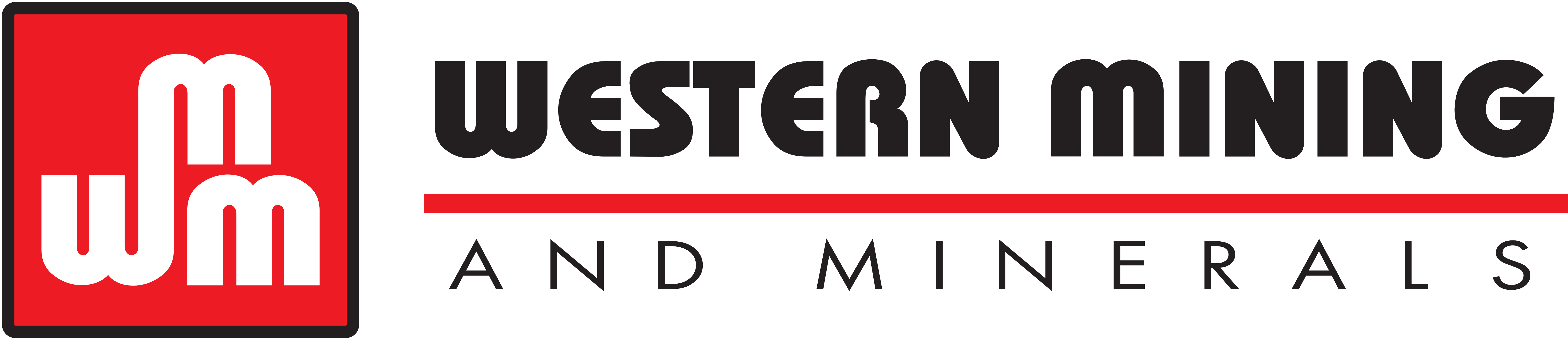 Western Mining and Minerals Logo - Full logo