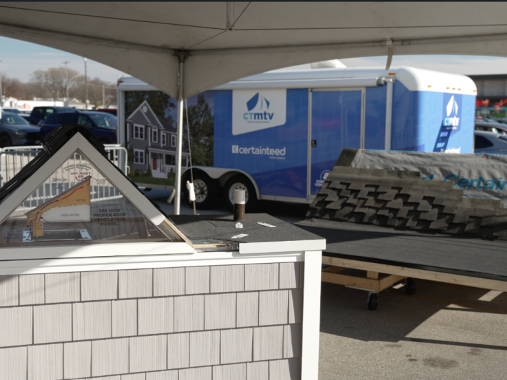 CertainTeed Mobile Training Vehicle Demo for Roofing and Siding Products